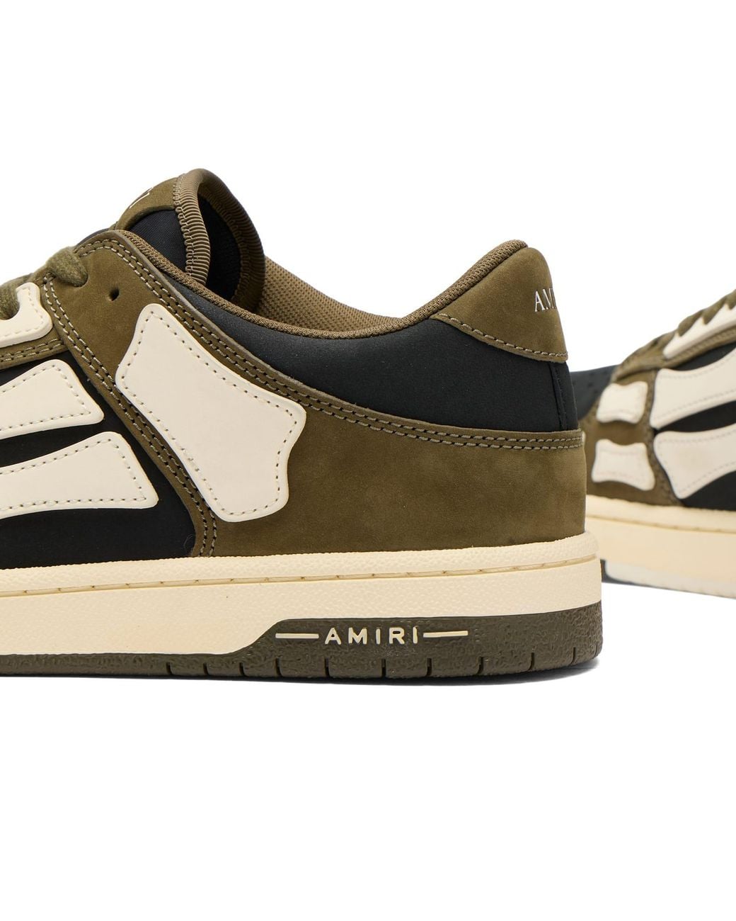 Amiri Brown Skel Low Top Sneaker for men