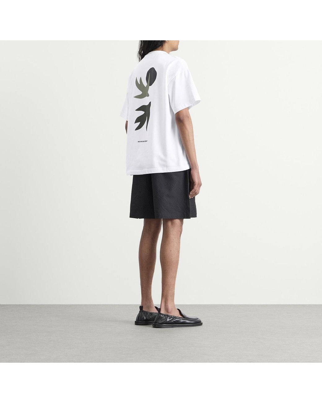 MKI Miyuki-Zoku White Presented By End. Swallow T-Shirt for men