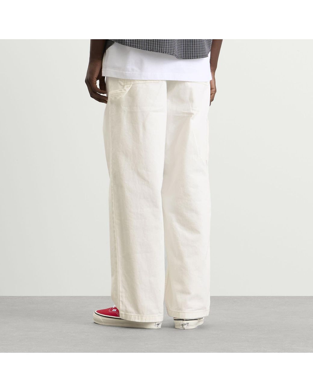 POLAR SKATE White Big Boy Work Pants for men