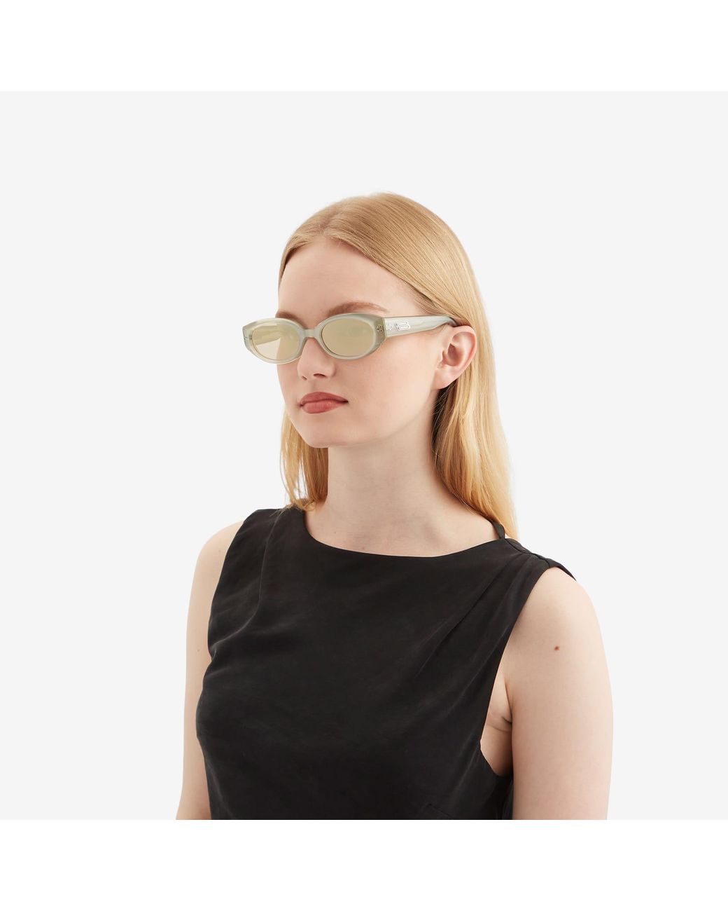 Gentle Monster Void Sunglasses in White | Lyst UK