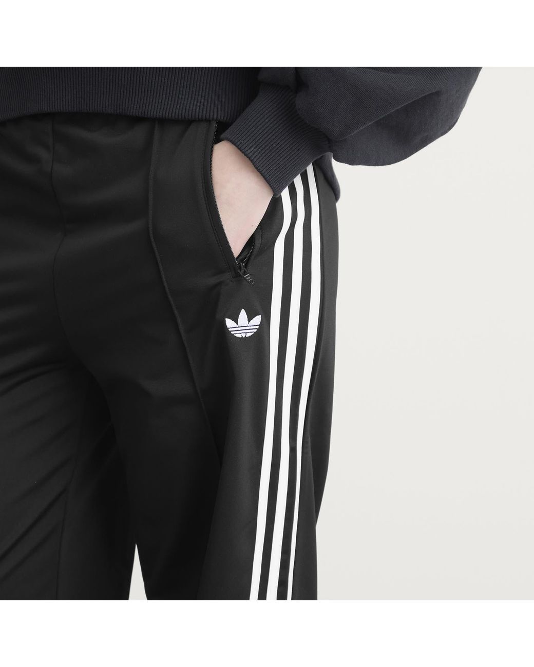 Adidas Black Firebird Loose Track Pant