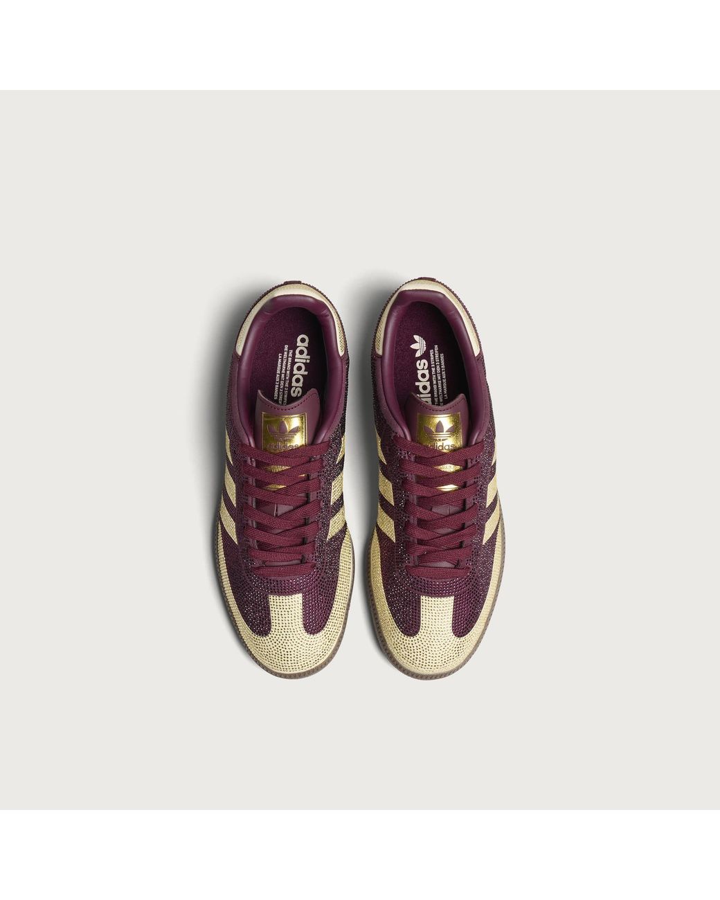 Adidas Brown Samba Og Diamante Sneaker