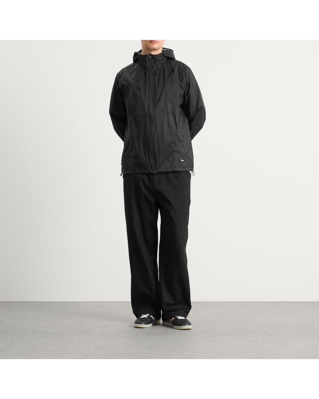Adidas Black Eqt Shell Jacket for men