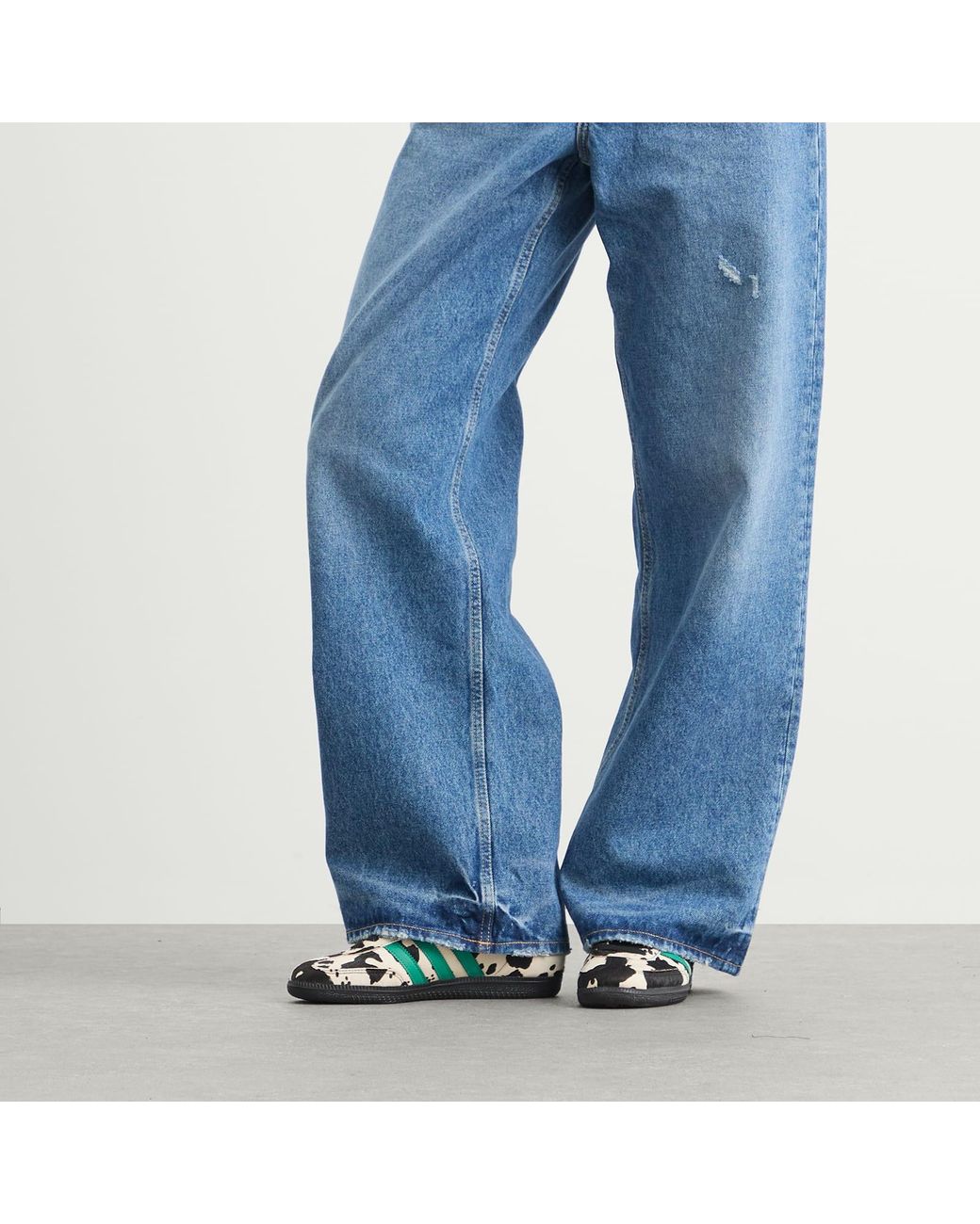 Adidas Black Samba Lt Cow Print W Sneaker