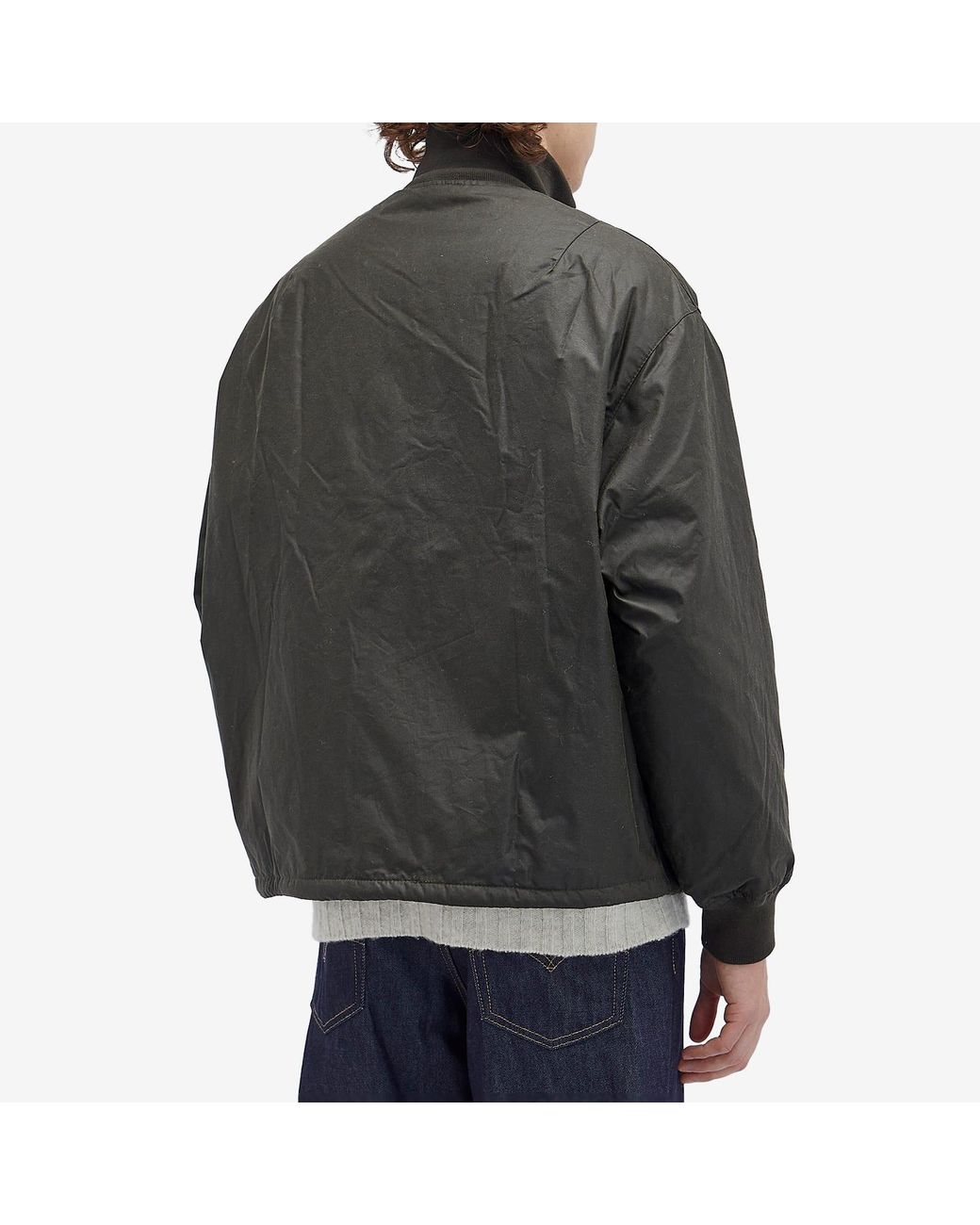 Barbour Heritage + Highfield Wax Jacket in Black for Men | Lyst
