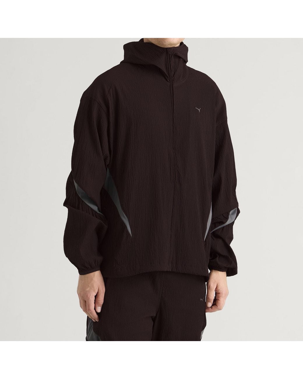 PUMA Black Clrt Track Jacket for men