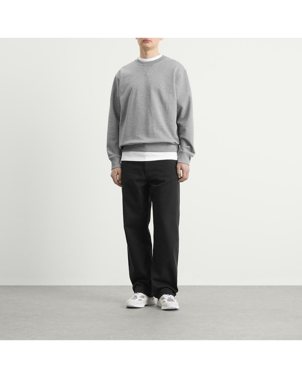 Norse Projects Gray Standard Crew Sweatshirt for men