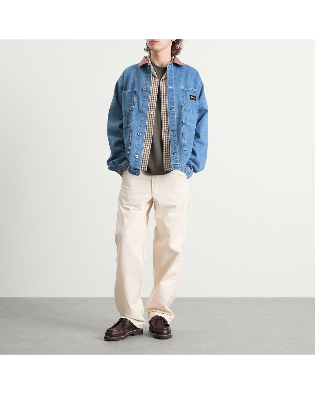 Stan Ray Blue Coverall Jacket for men