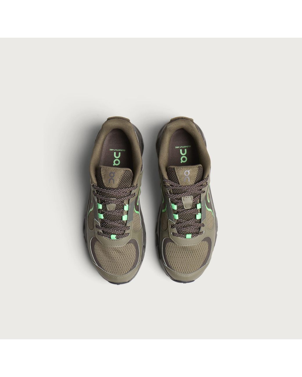 On Shoes Green Cloudtilt Arc Sneaker for men