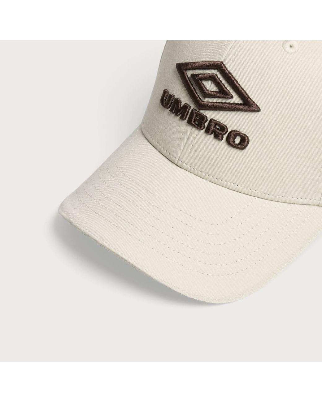 Umbro Natural Check Panel Cap for men