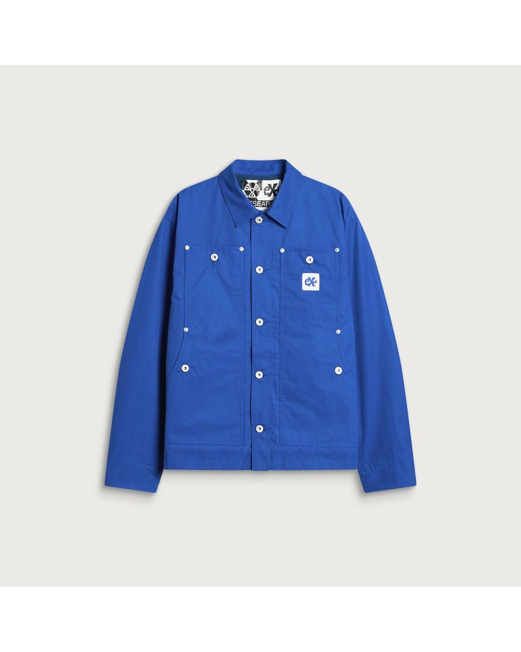 Ecstatic Research Blue Work Coat for men