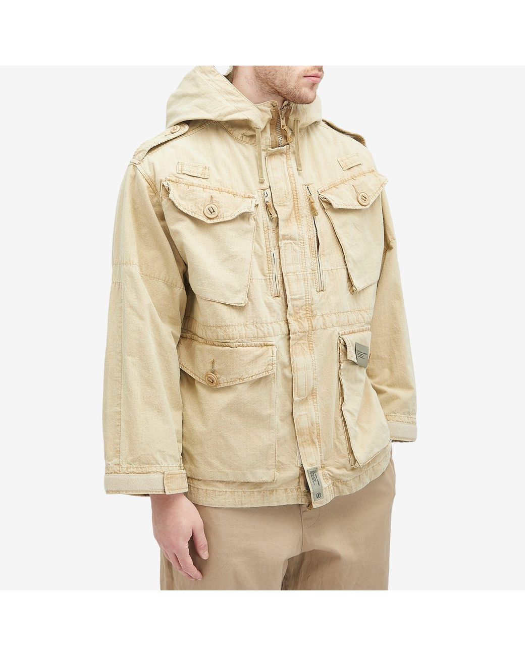 Neighborhood Ripstop Smock Jacket in Natural for Men | Lyst UK