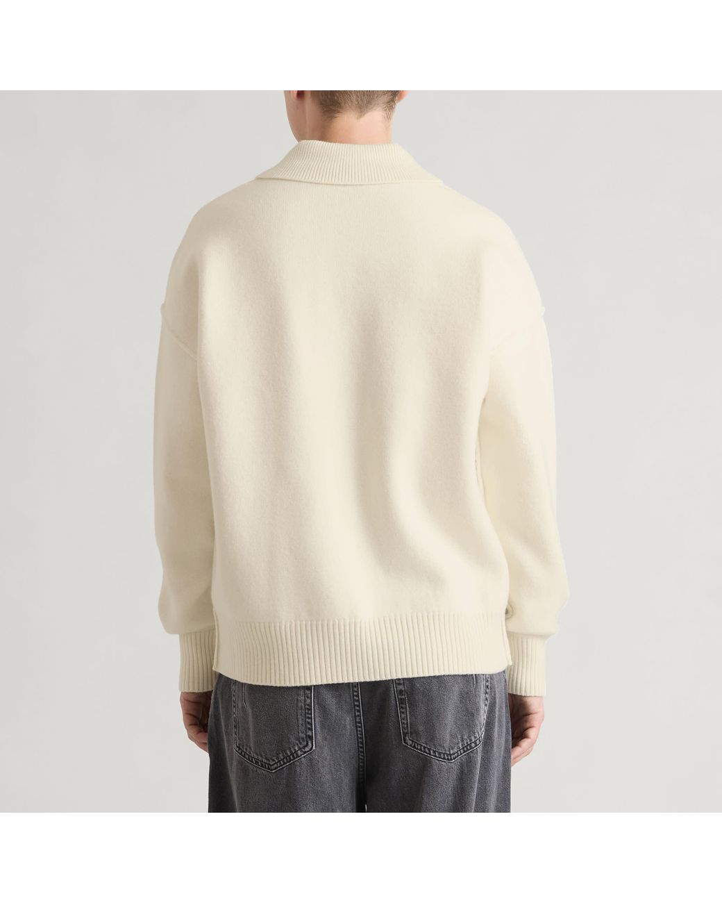 AMI Natural Contrasted Adc Polo for men