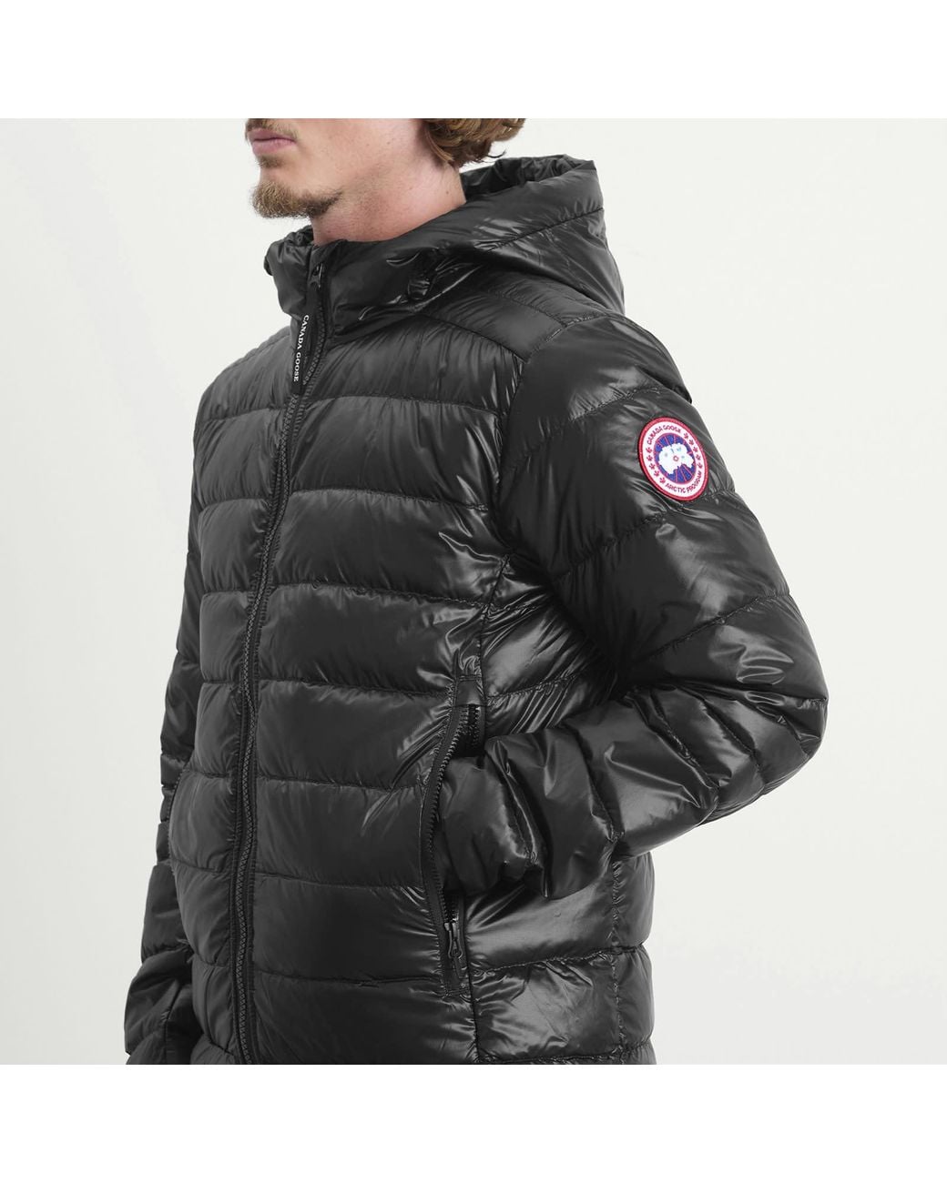 Canada Goose Black Crofton Hoodie for men