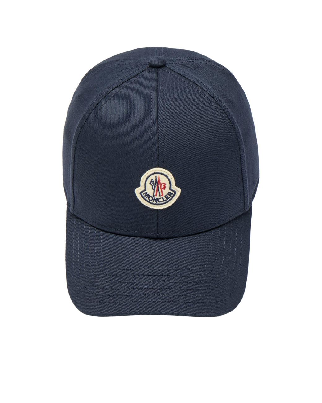 Moncler Blue Baseball Cap for men