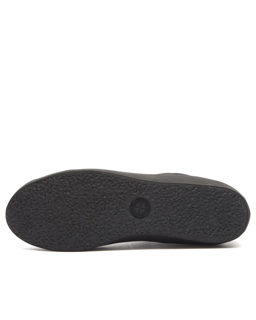 Stone Island Black Low Top Sneakers for men