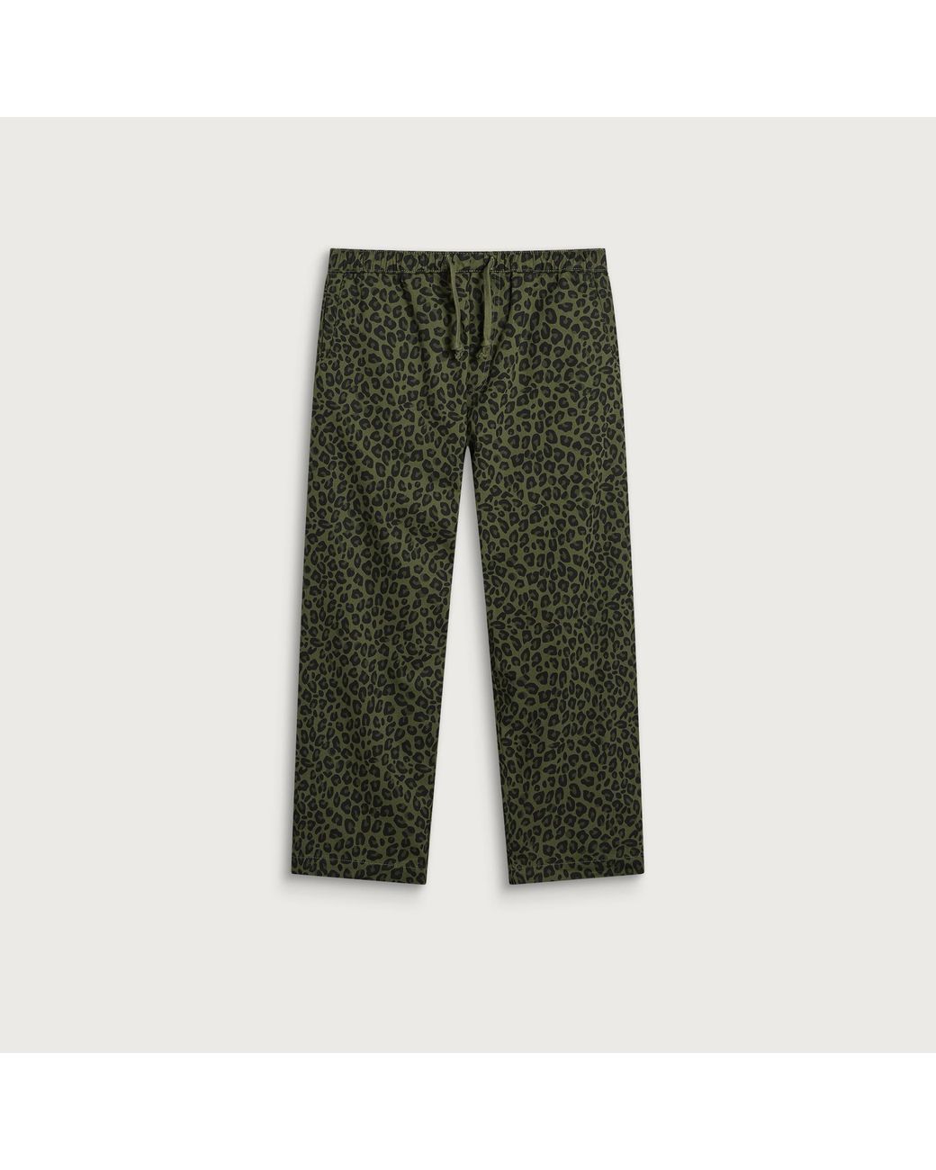 Service Works Green Patterned Easy Chef Pants for men