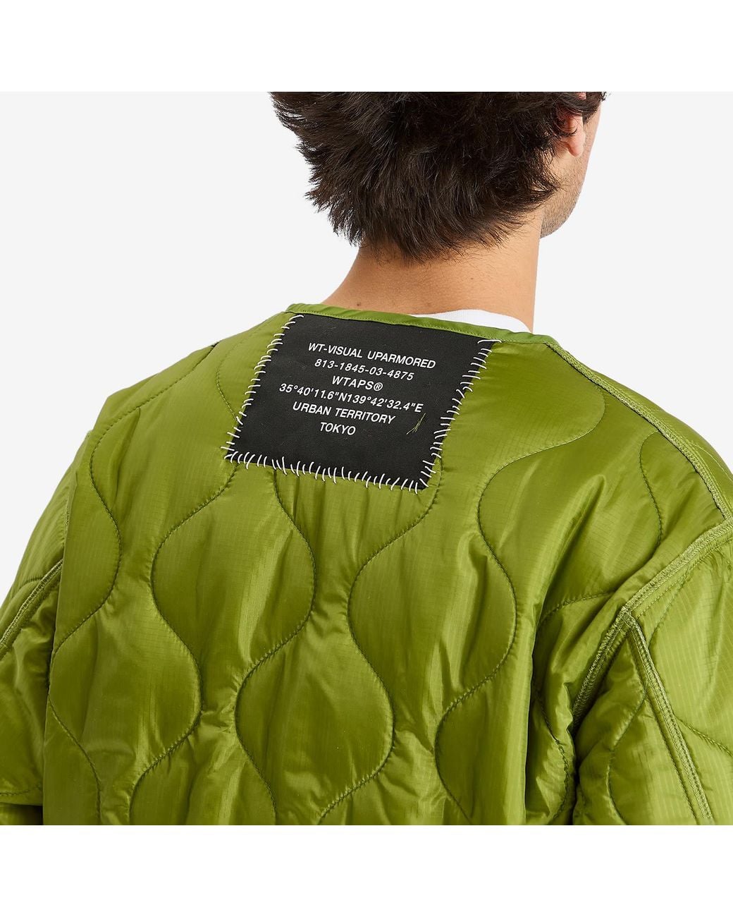 WTAPS Nylon Ripstop Liner Jacket in Green for Men | Lyst