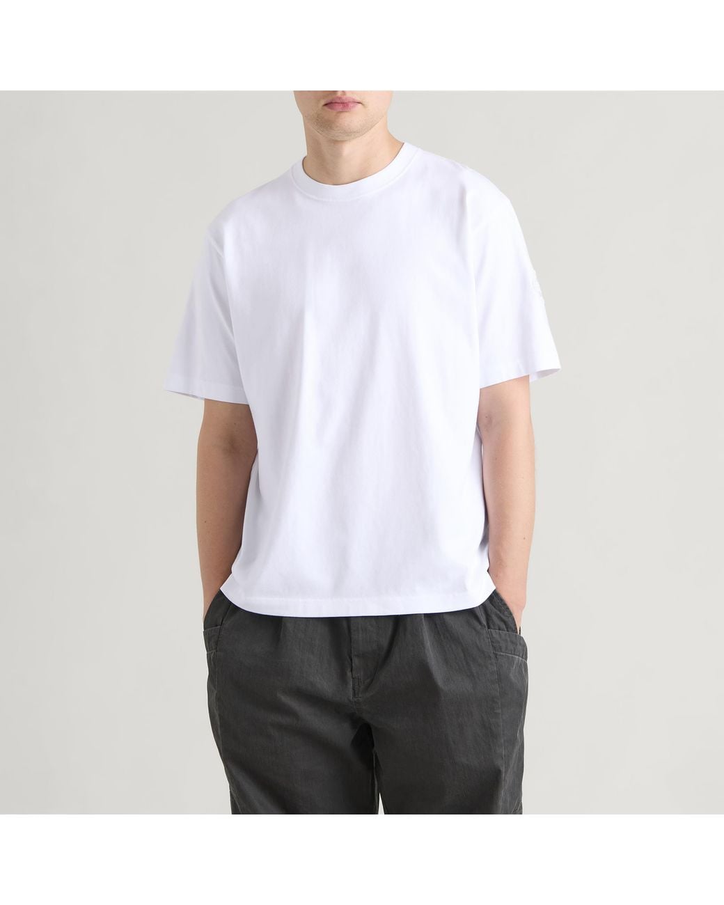 Canada Goose White Novo T-Shirt for men
