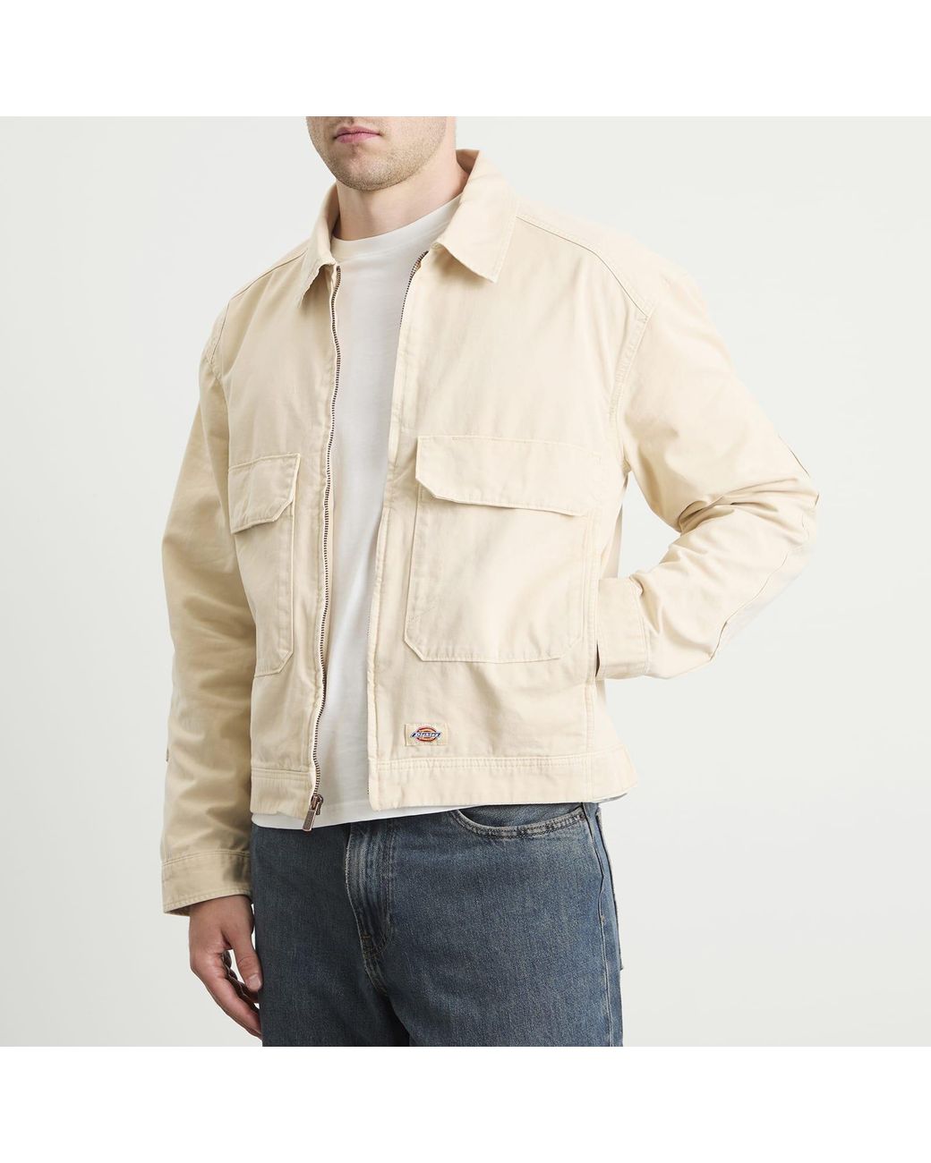 Dickies Natural Fort Smith Trucker Jacket for men