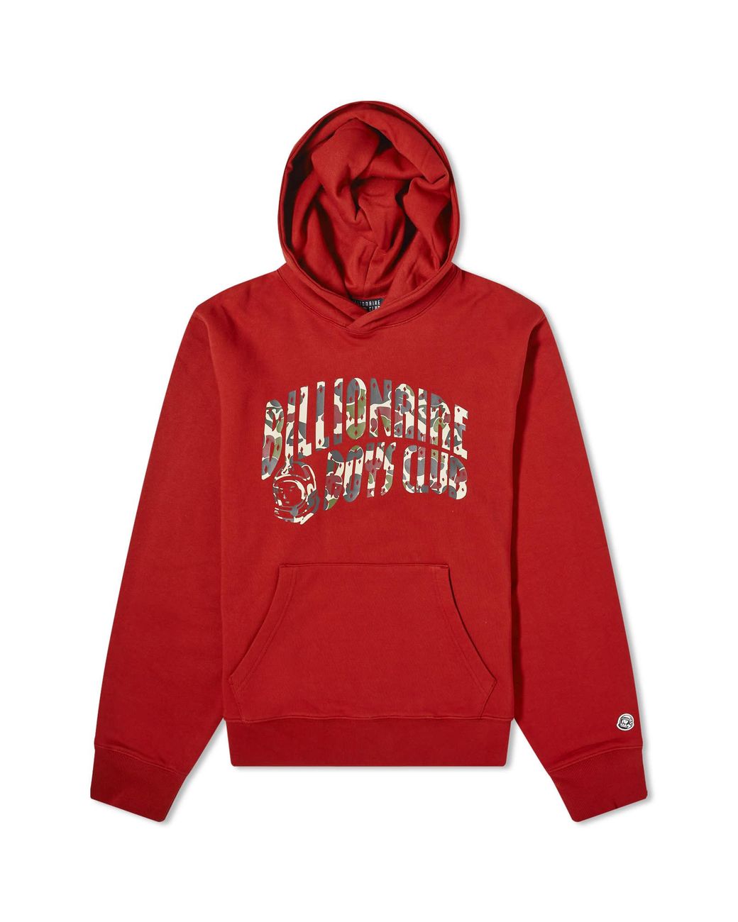 BBCICECREAM Duck Camo Arch Logo Popover Hoodie in Red for Men Lyst Canada