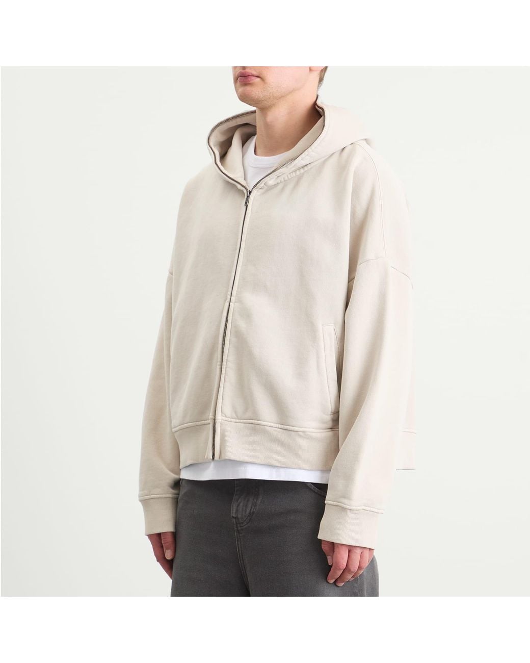 Entire studios Natural Eternal Full-Zip Hoodie for men