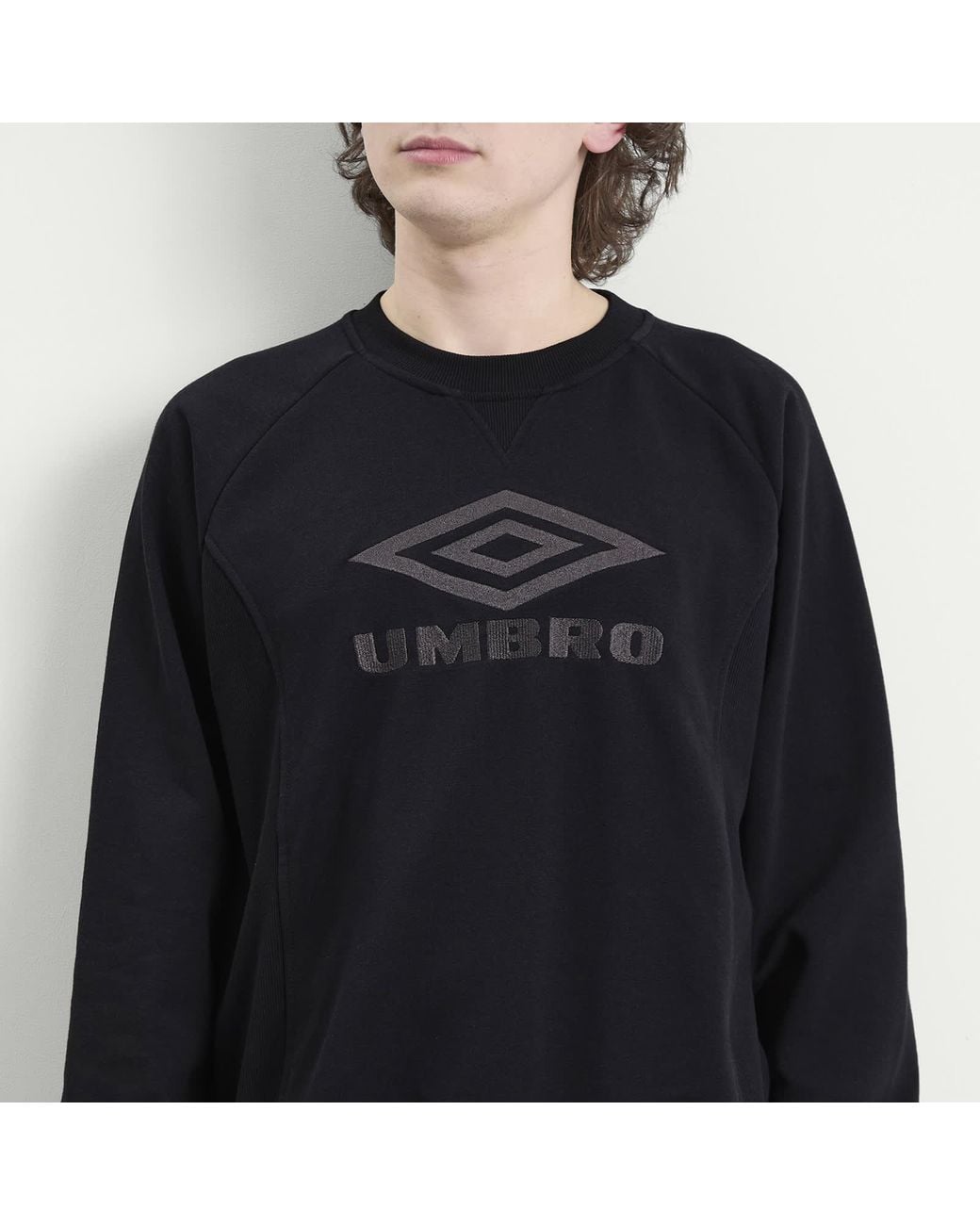 Umbro Black Iconic Sweatshirt for men