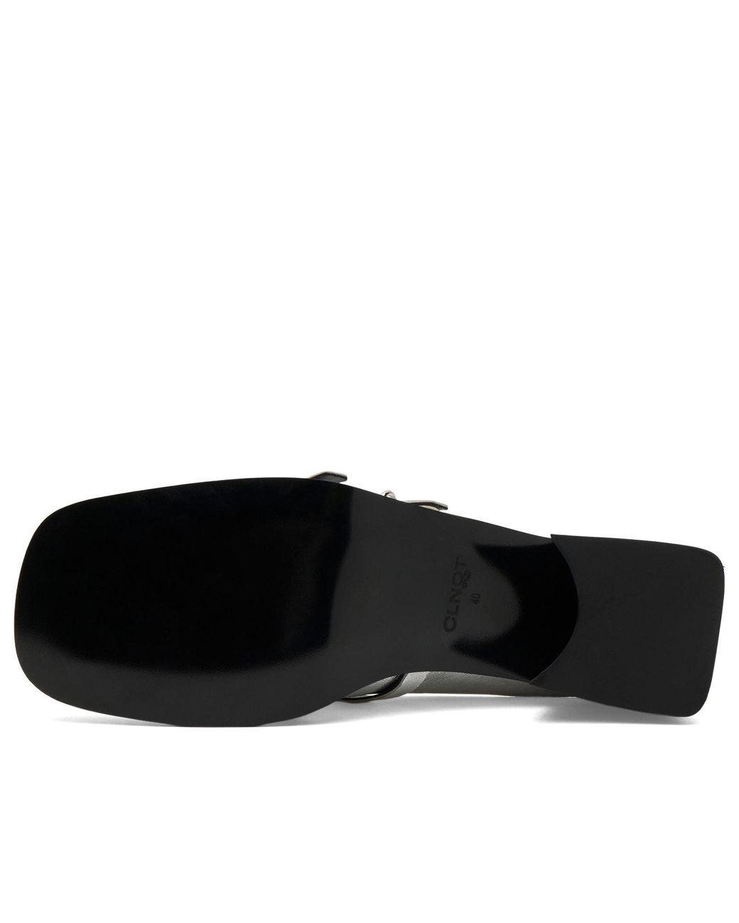 Justine Clenquet Black Andie Mules