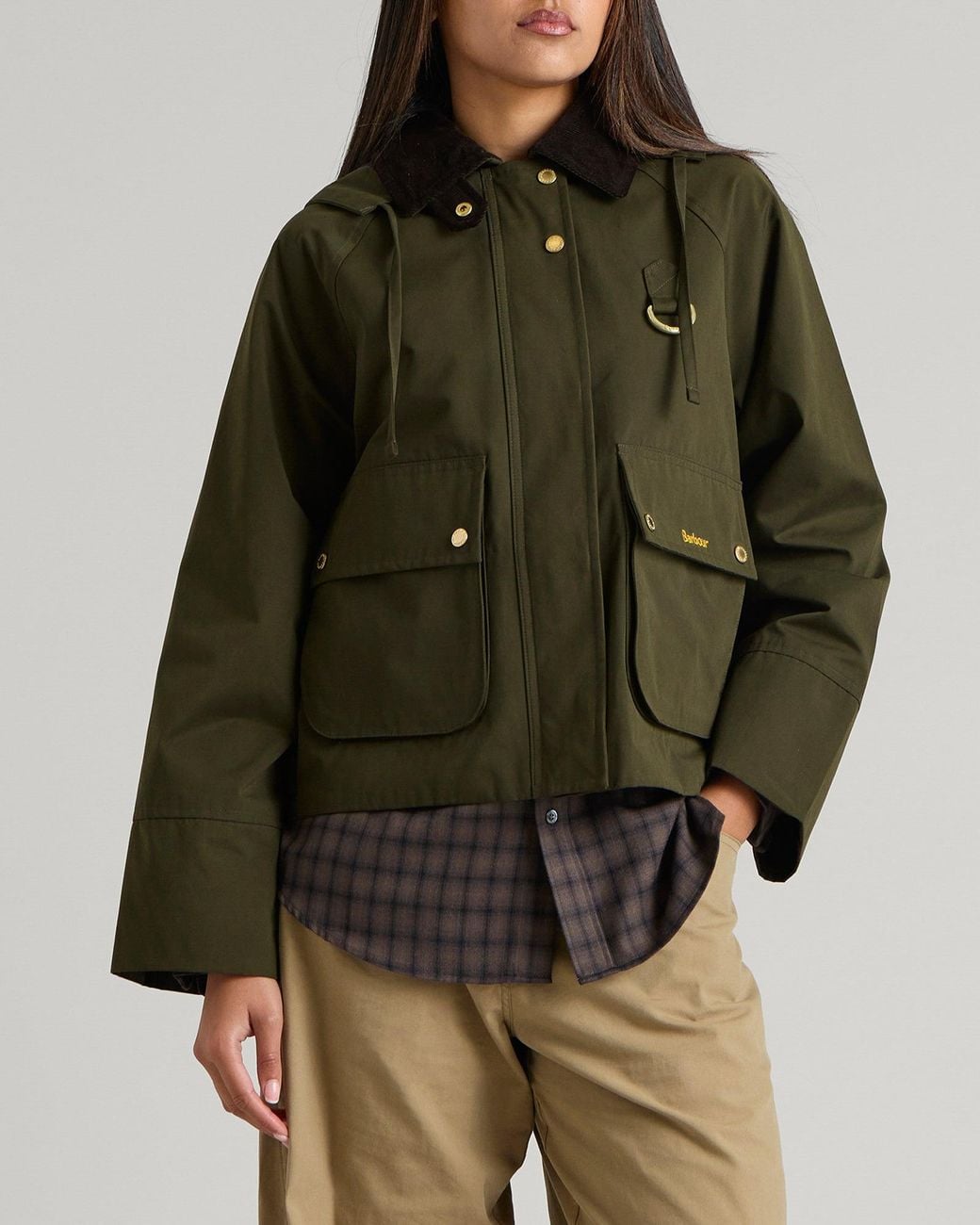 Barbour Green Terrington Showerproof Jacket