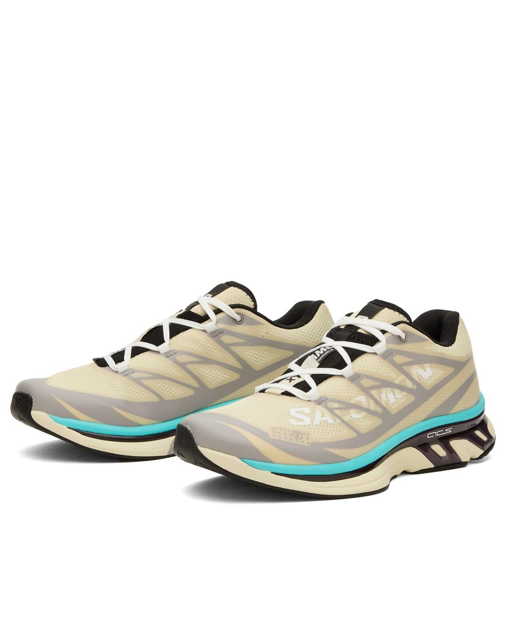 Maison Margiela White Mm6 X Salomon Xt Sneaker