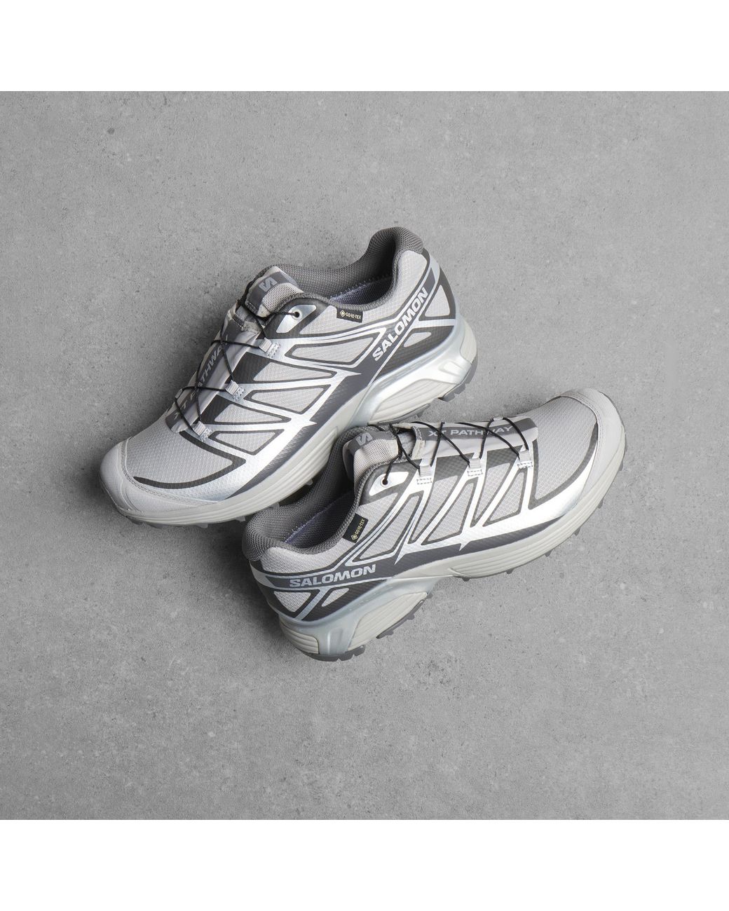 Salomon Gray Xt-Pathway Gore-Tex Sneaker