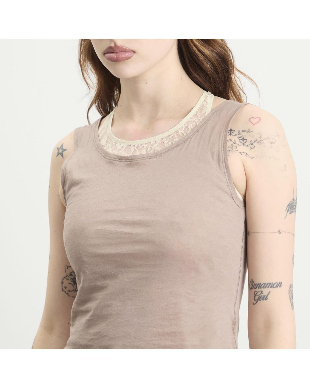 Our Legacy Brown Swim Tank Top