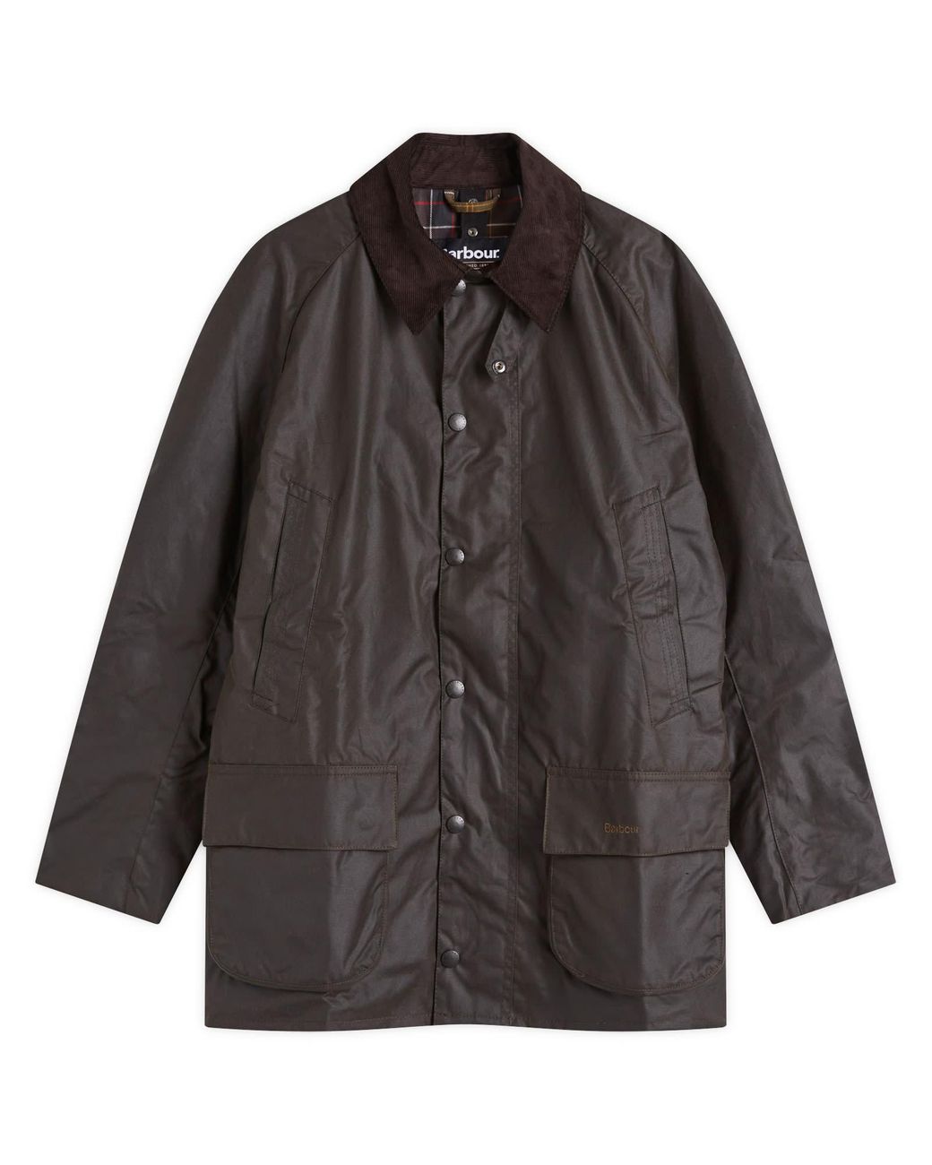 Barbour Bristol Wax Jacket in Green for Men Lyst Canada