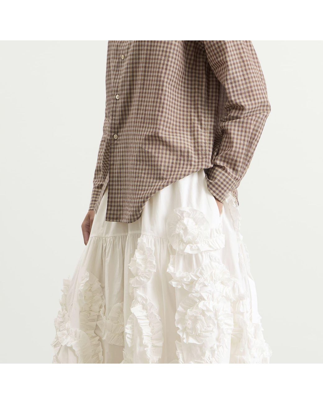 STORY mfg. White Orbit Skirt