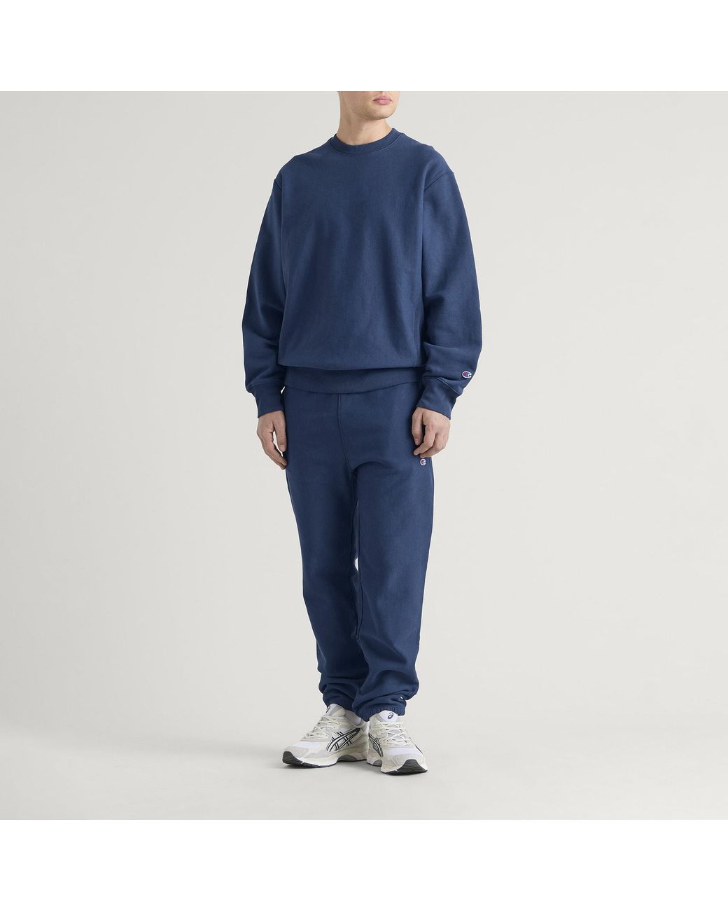 Champion Blue Reverse Weave Relaxed Sweatshirt for men
