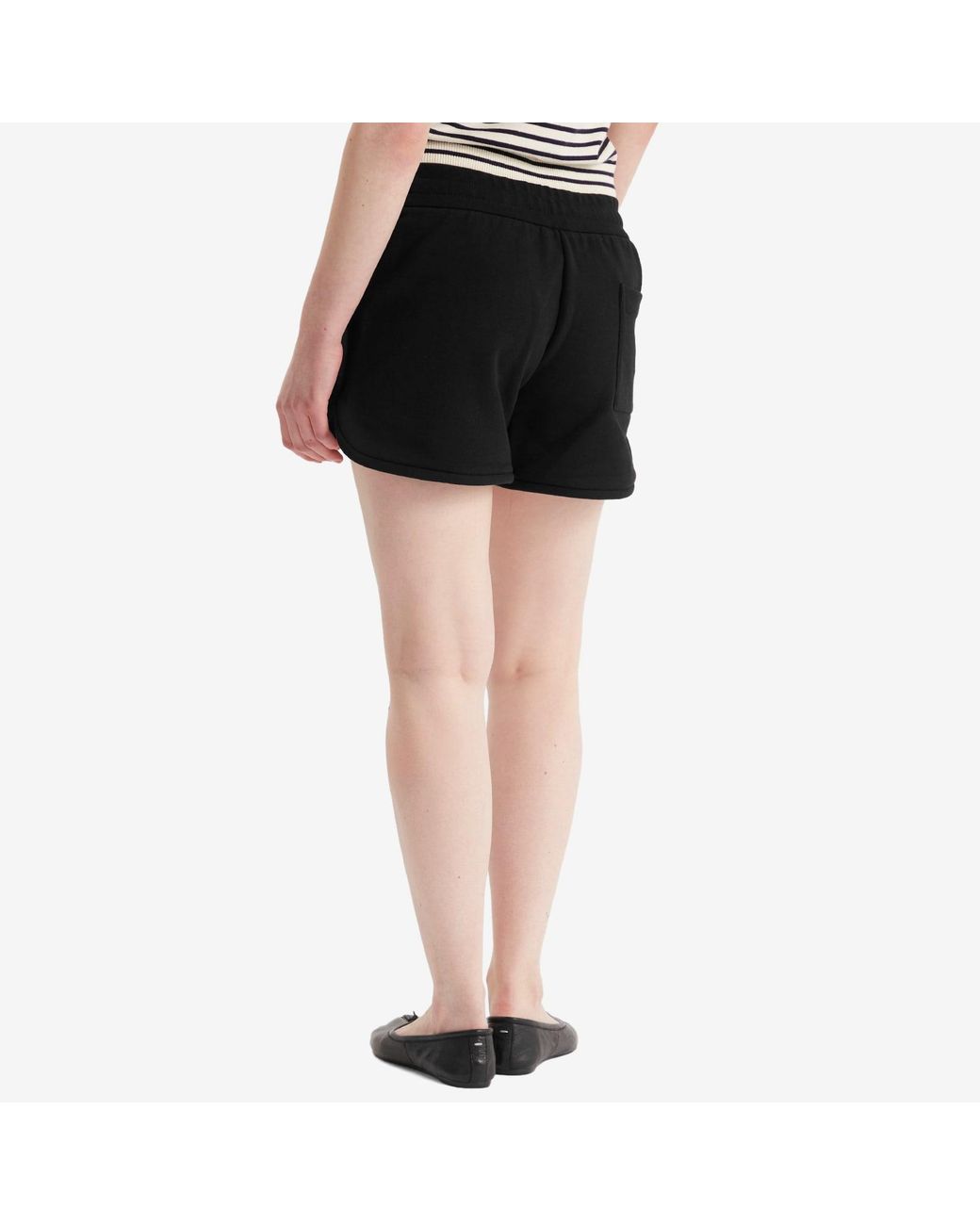 Jil Sander Black Logo Shorts