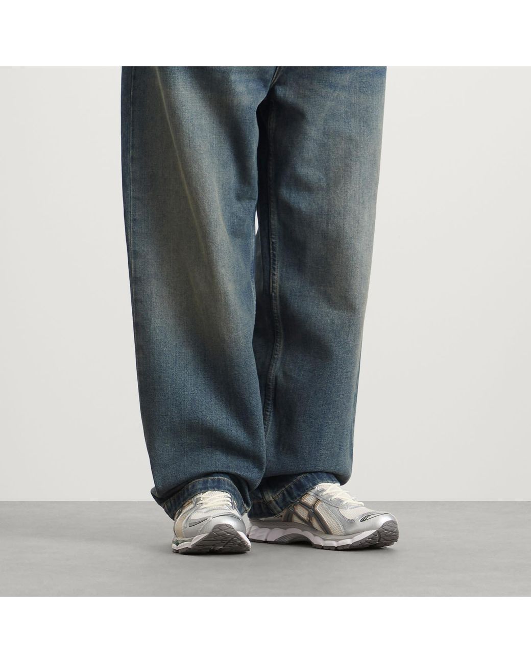 Asics White Gel-Kayano 12.1 Sneakers