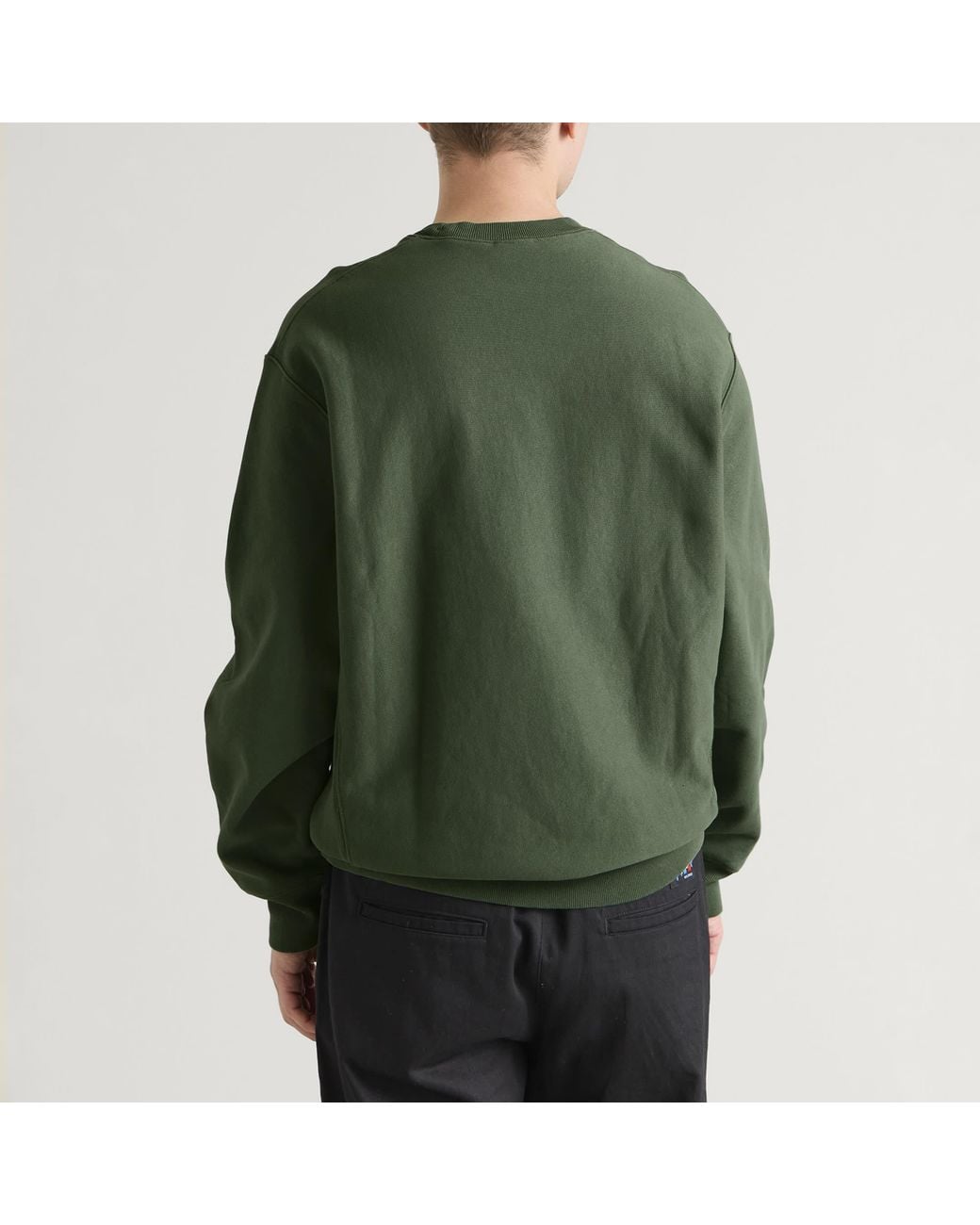 Champion Green Reverse Weave Relaxed Sweatshirt for men
