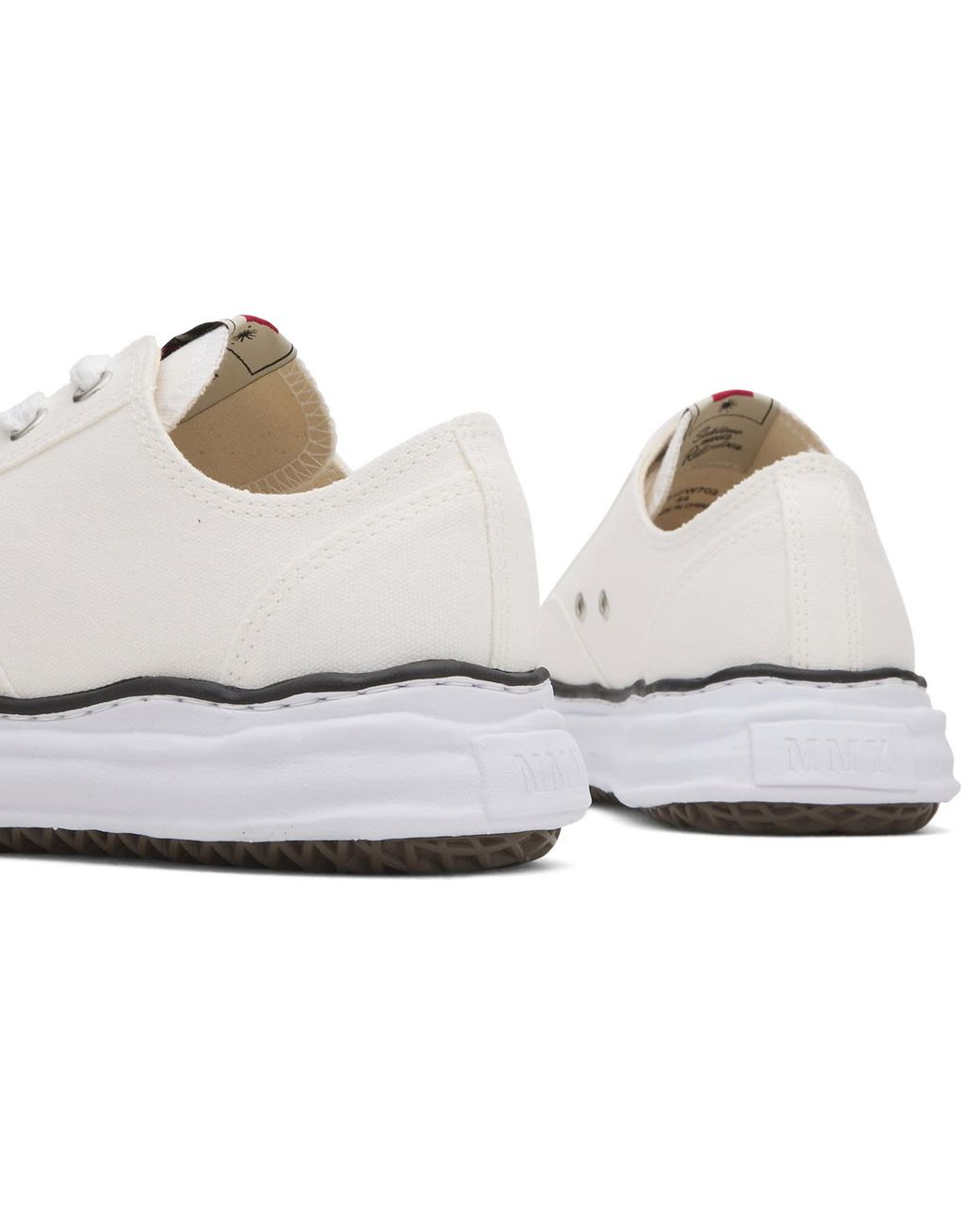 Maison Mihara Yasuhiro White Peterson Original Sole Canvas Low Sneaker