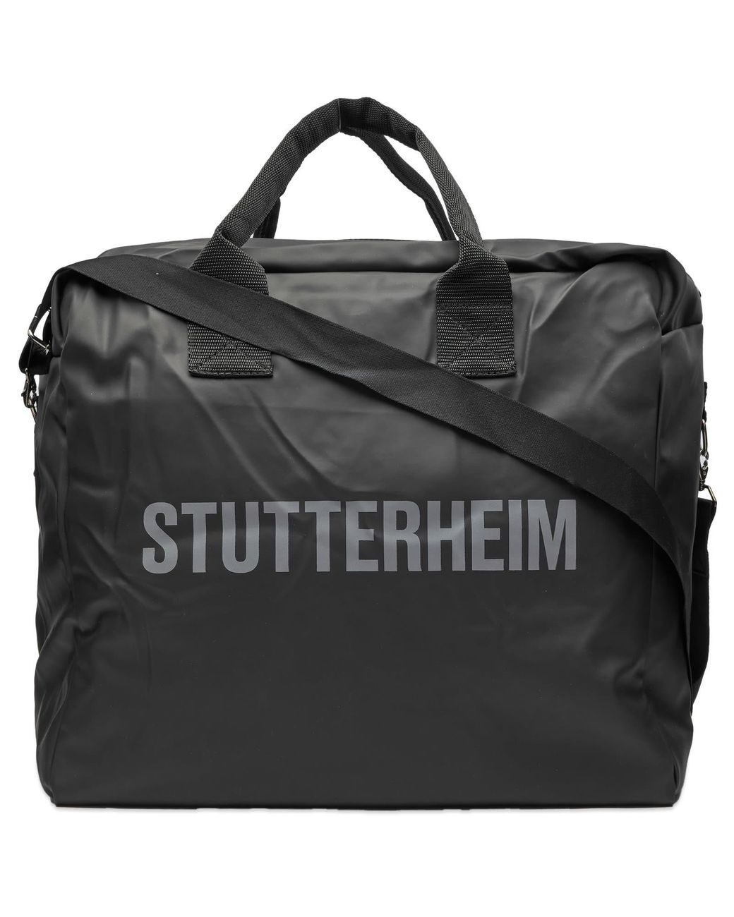 Stutterheim Svea Box Bag in Black | Lyst