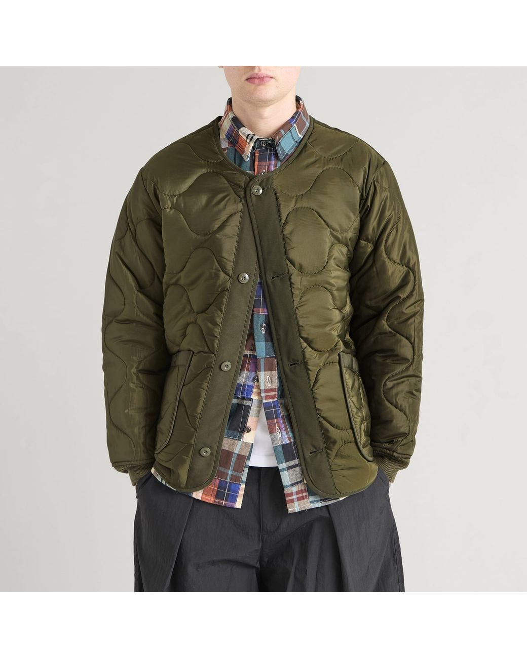 FRIZMWORKS Green M1965 Field Liner Jacket for men