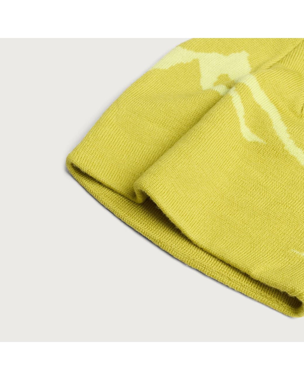 Mellow Clo Yellow Everyday Merino Beanie for men