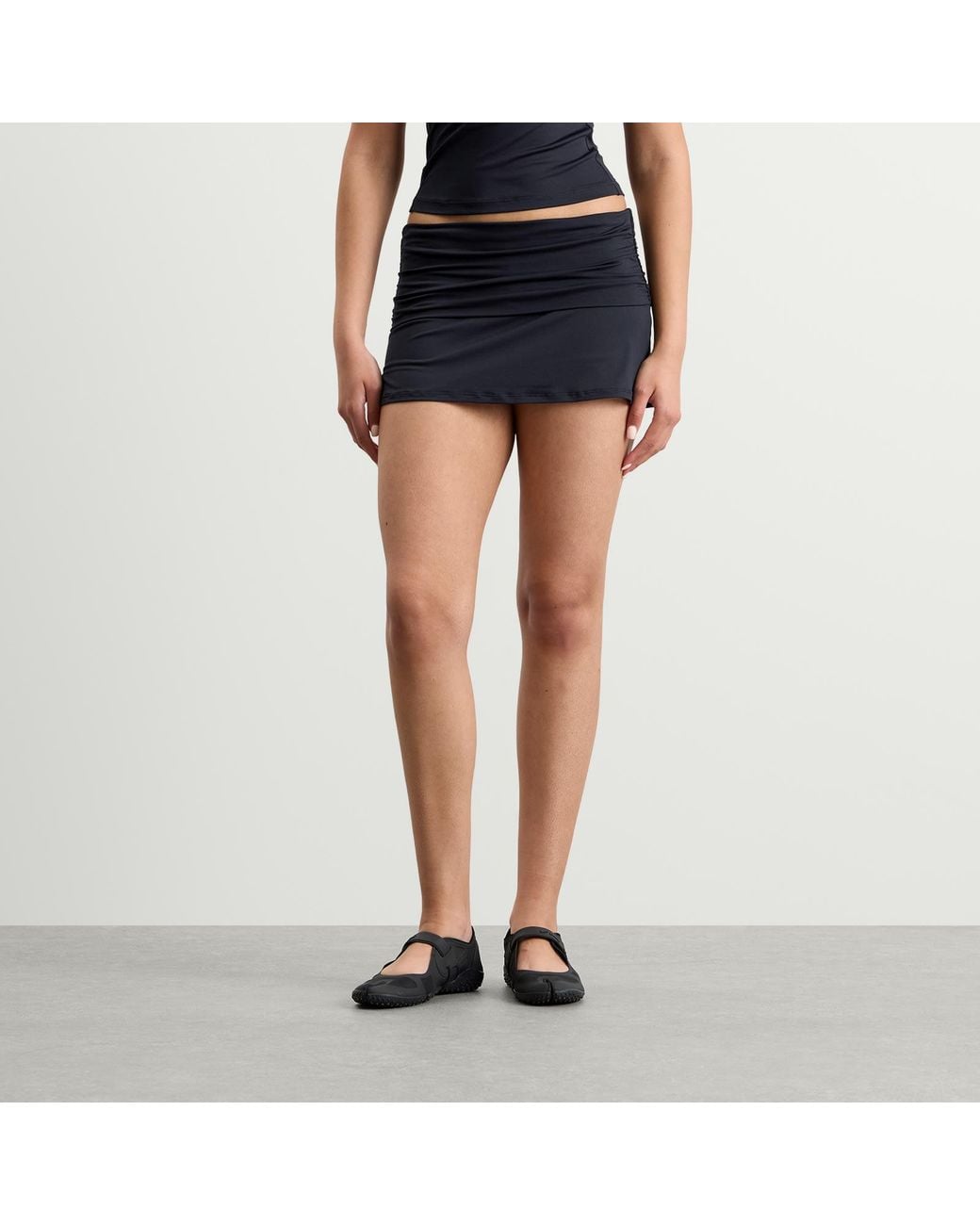 Nike Black X Skims Airy Foldover Skort