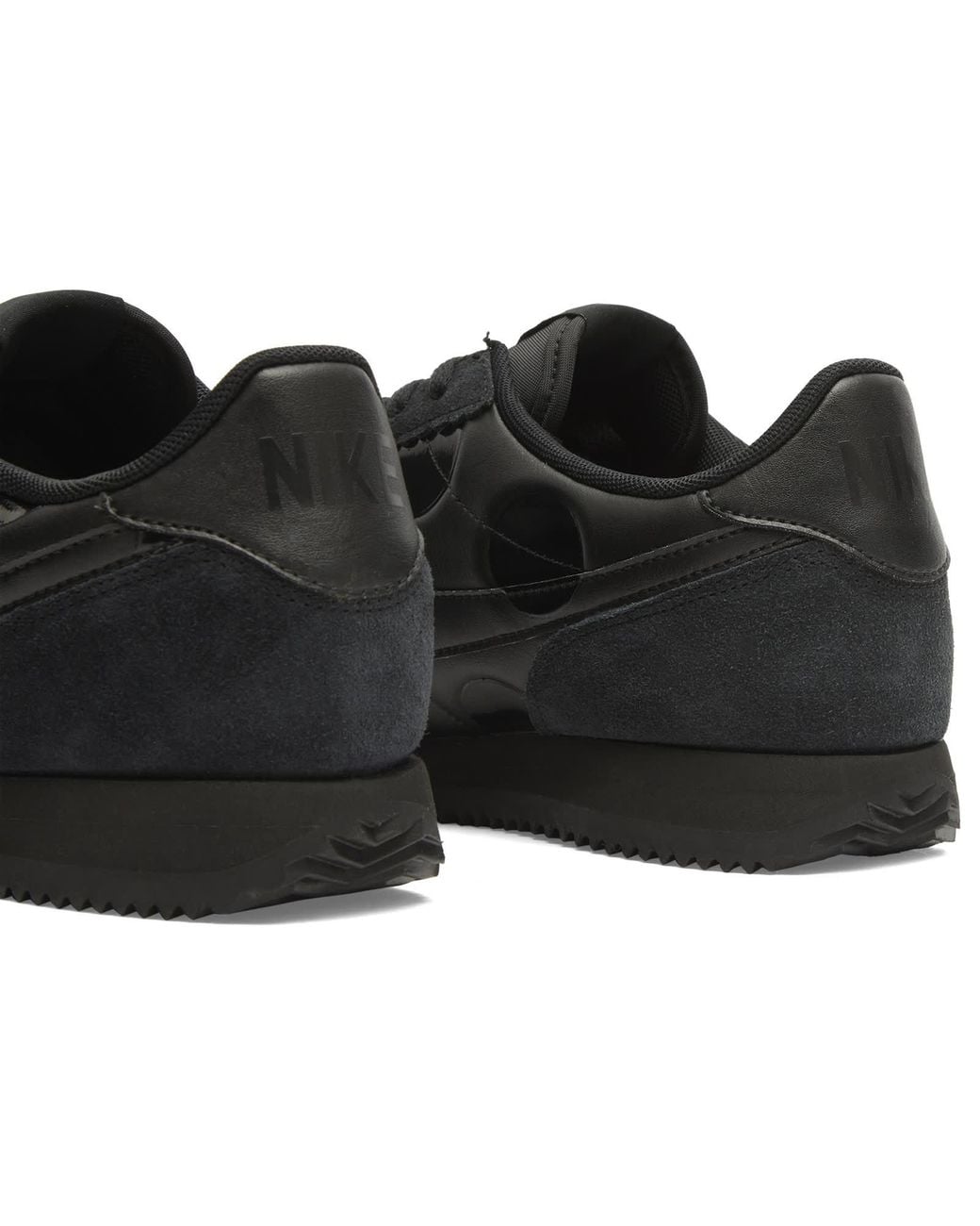 Nike Black Cortez Dot Sneakers