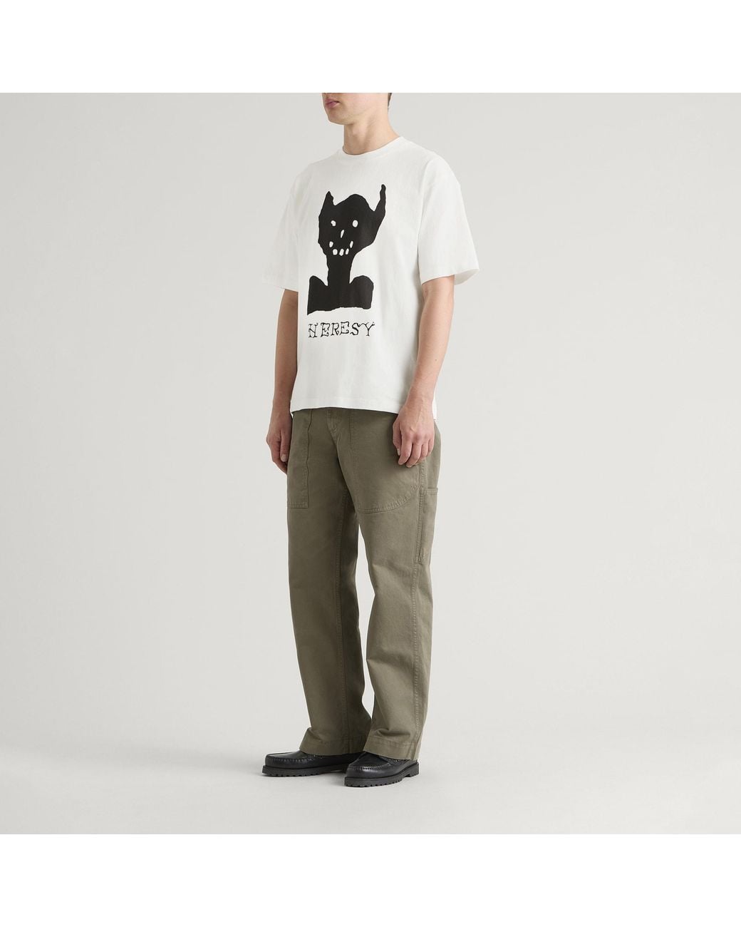 Heresy White Gob T-Shirt for men