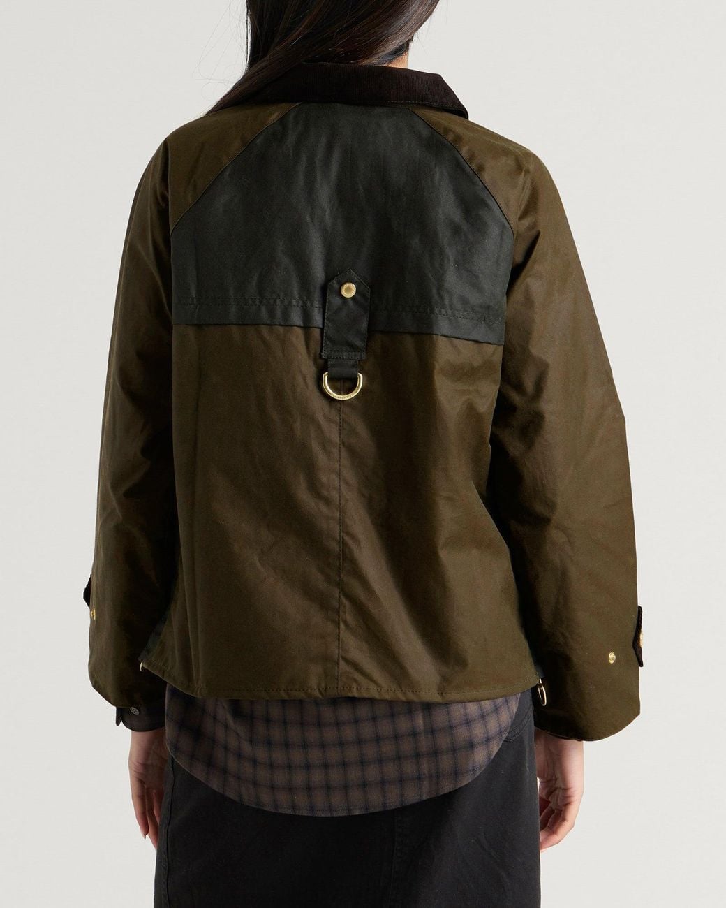 Barbour Hazelwood Wax Jacket in Brown | Lyst