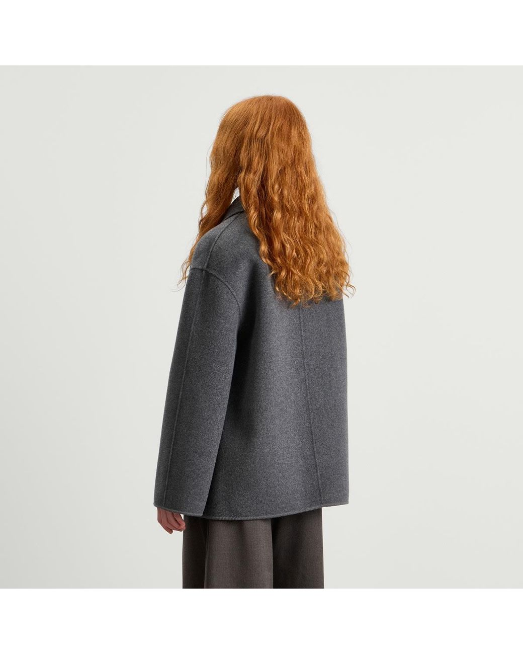 Rohe Black Double-Faced Pankou Closure Jacket