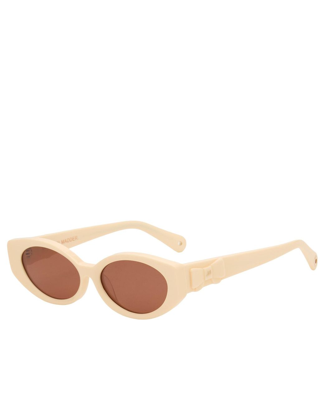 Damson Madder Pink Catty Oval Sunglasses