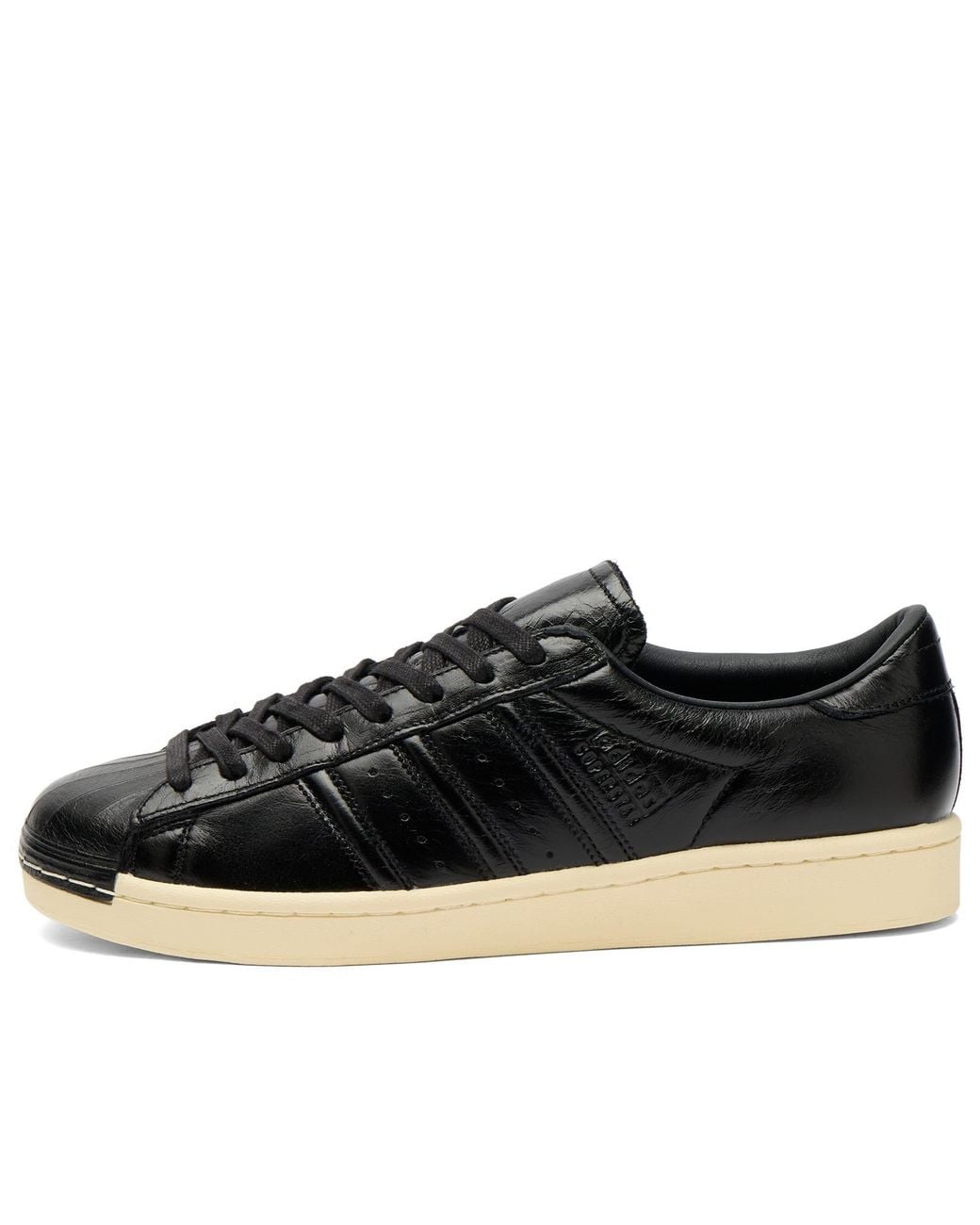 Adidas Black Superstar Vintage Sneaker