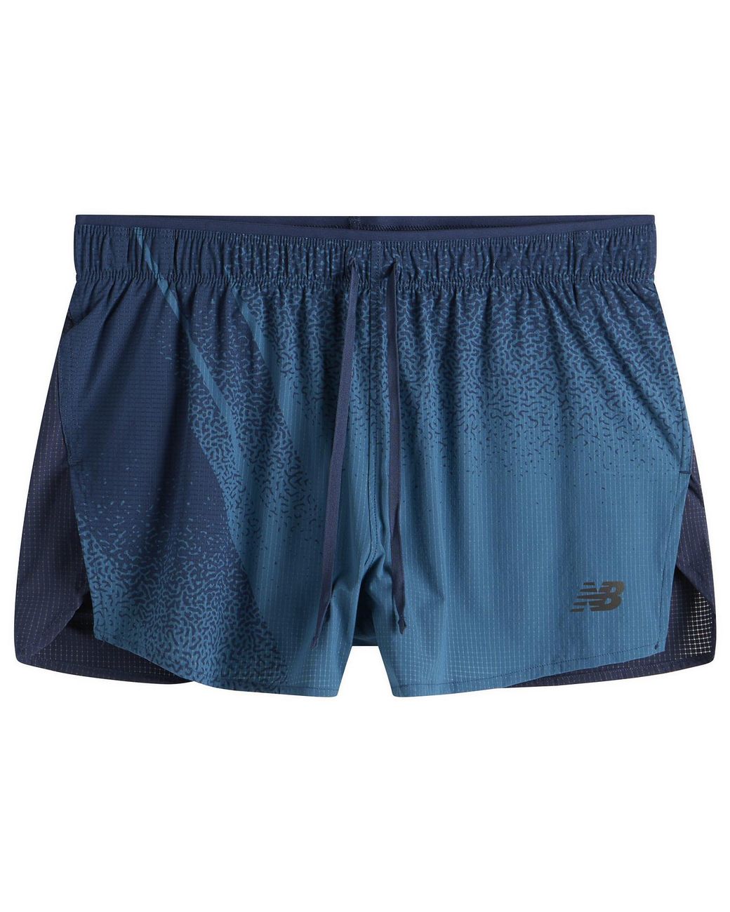 New Balance Blue Rc Ultra Light Printed Short 3" for men